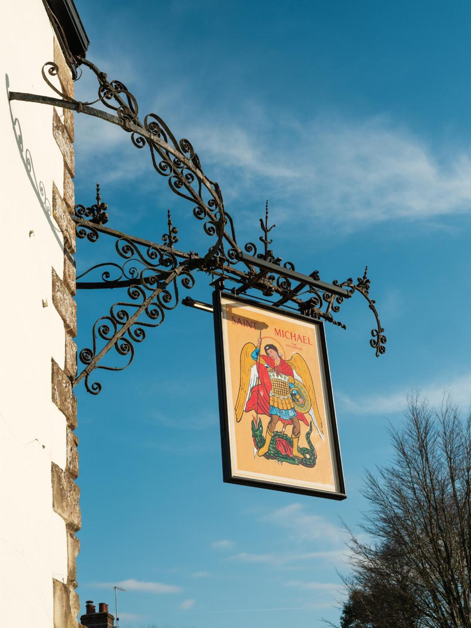 Hotel The Grosvenor Arms Hindon Exteriér fotografie